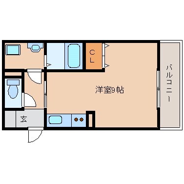 立花駅 徒歩6分 1階の物件間取画像