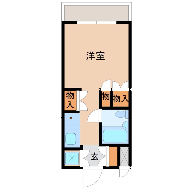 立花駅 徒歩15分 3階の物件間取画像