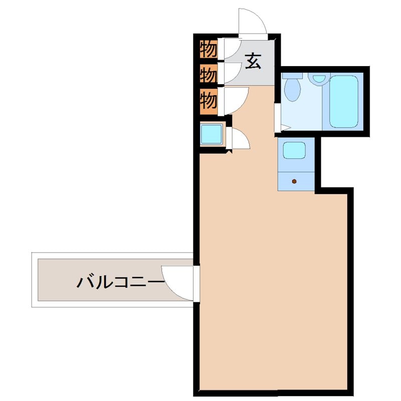 立花駅 徒歩10分 4階の物件間取画像