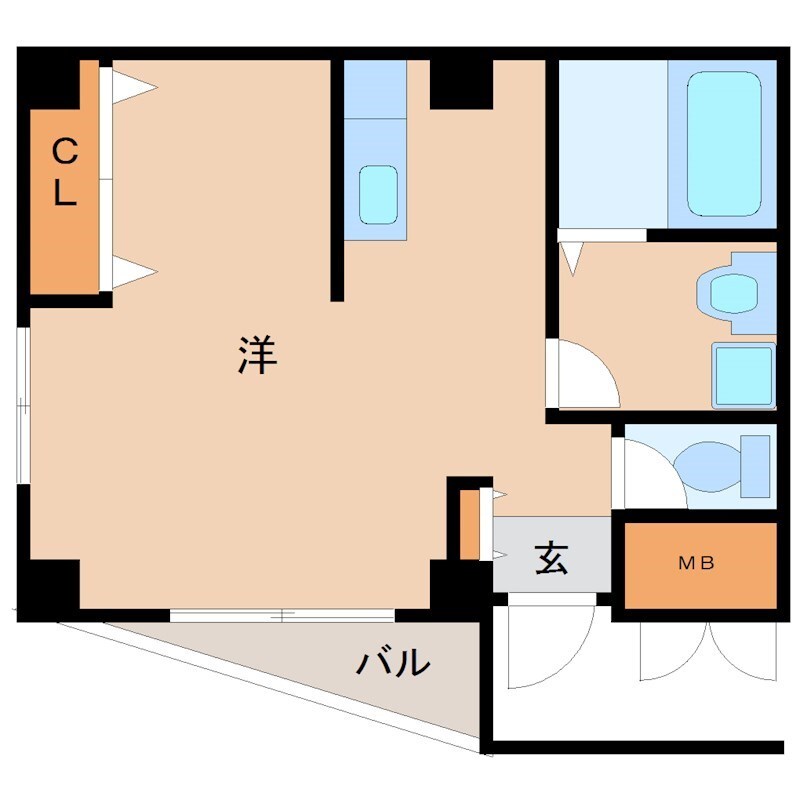 尼崎駅 徒歩7分 3階の物件間取画像