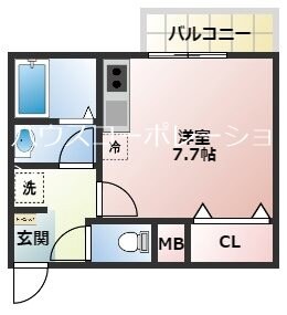（仮）AILE南塚口5の物件間取画像