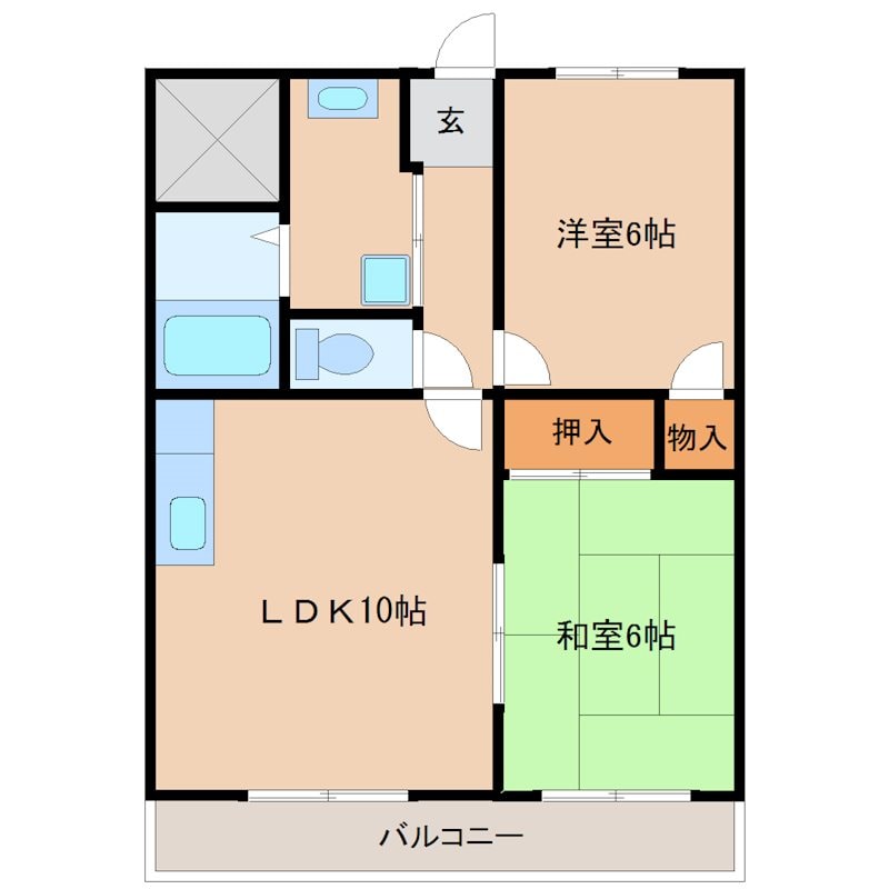 塚口駅 徒歩7分 2階の物件間取画像