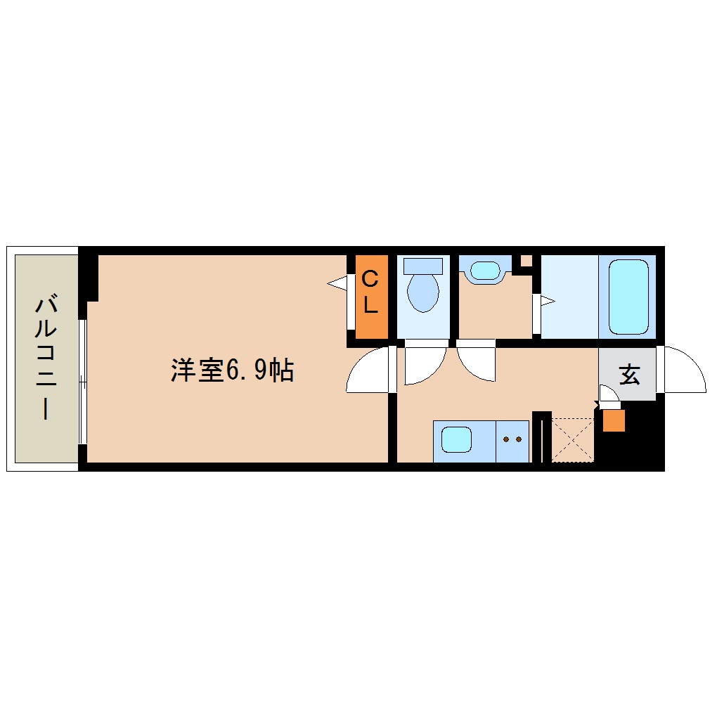 塚口駅 徒歩7分 1階の物件間取画像