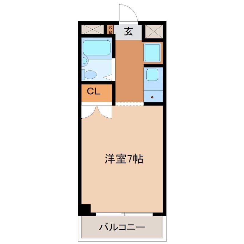 塚口駅 徒歩10分 4階の物件間取画像