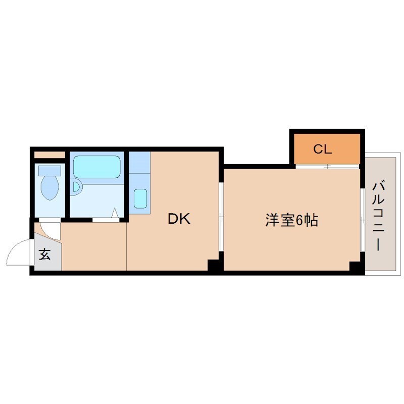 塚口駅 徒歩8分 3階の物件間取画像