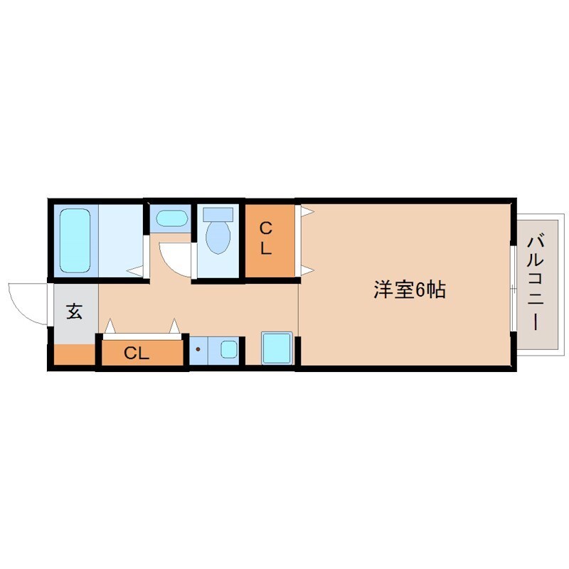 塚口駅 徒歩15分 2階の物件間取画像