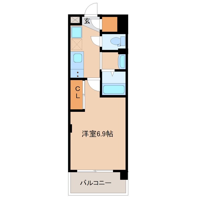 塚口駅 徒歩9分 2階の物件間取画像