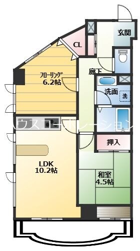物件間取画像