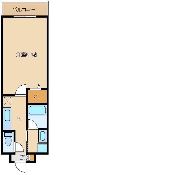 武庫之荘駅 徒歩17分 2階の物件間取画像