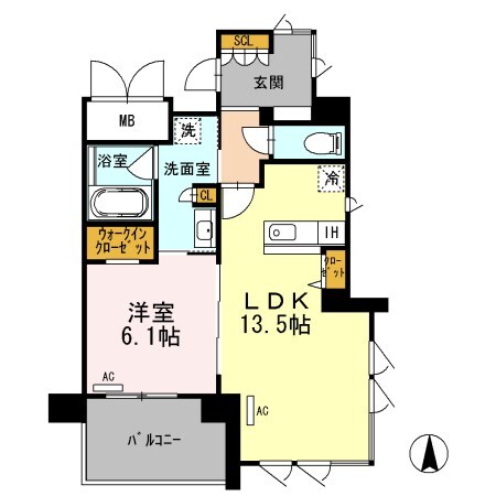 武庫之荘駅 徒歩6分 1階の物件間取画像