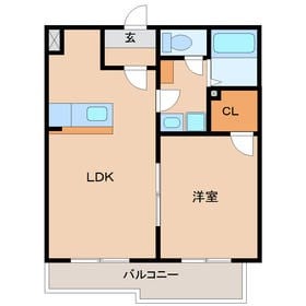 塚口駅 徒歩15分 3階の物件間取画像