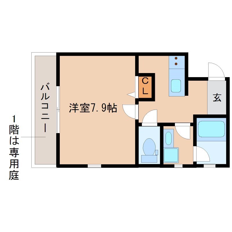 塚口駅 徒歩6分 3階の物件間取画像