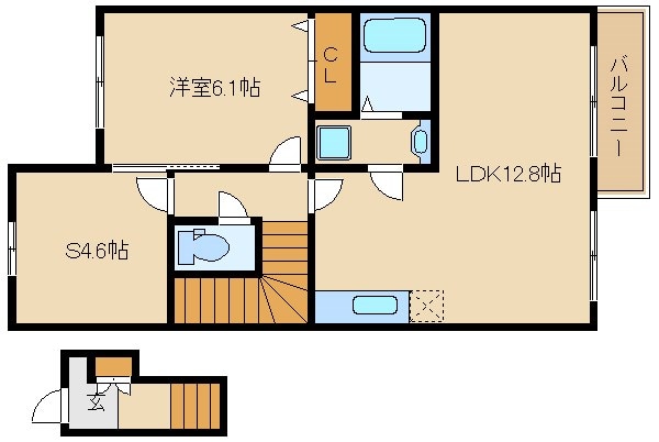 猪名寺駅 徒歩25分 2階の物件間取画像