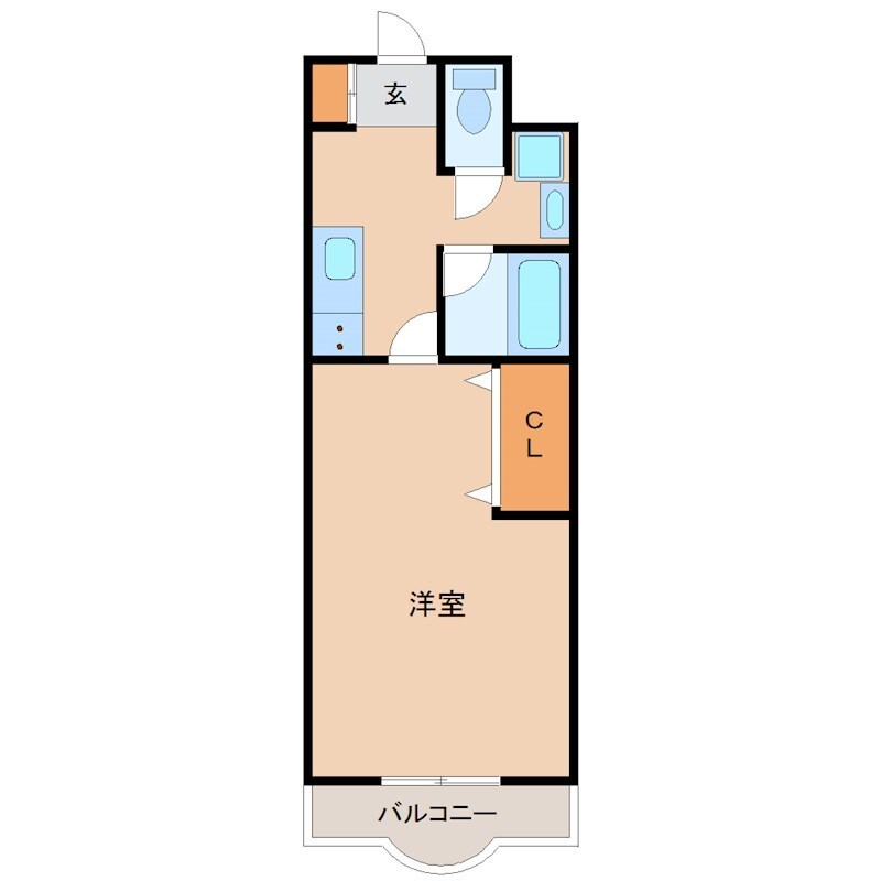 園田駅 徒歩8分 4階の物件間取画像