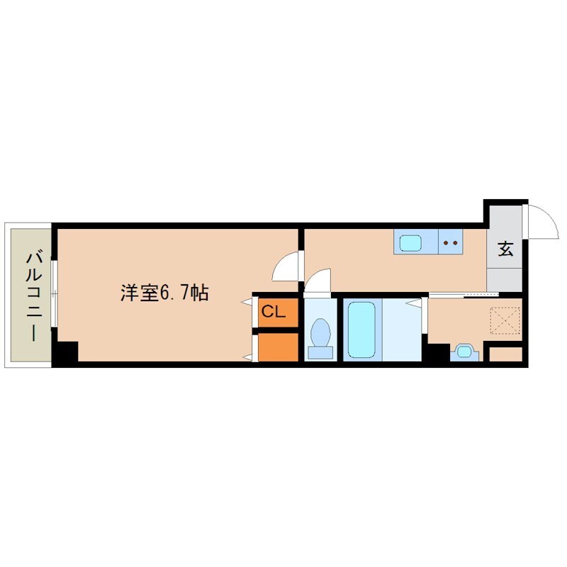 塚口駅 徒歩6分 2階の物件間取画像