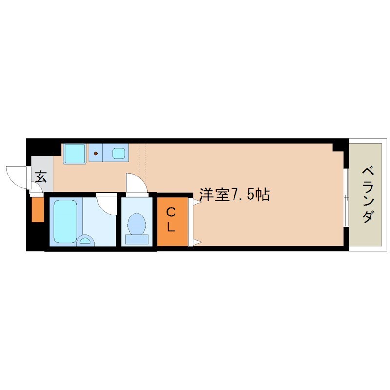 塚口駅 徒歩6分 4階の物件間取画像