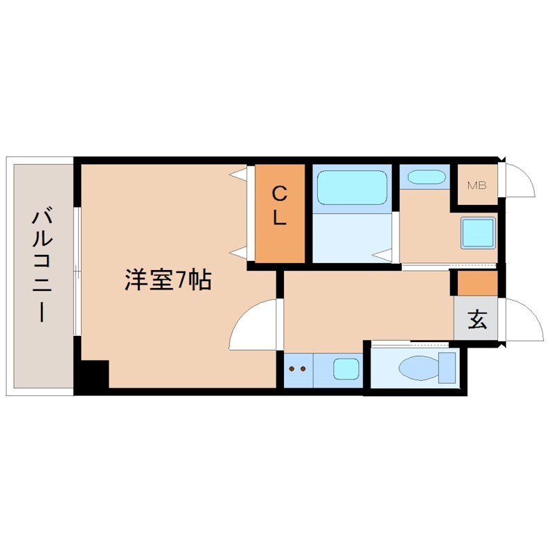 塚口駅 徒歩8分 2階の物件間取画像