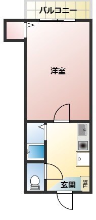 立花駅 徒歩15分 2階の物件間取画像