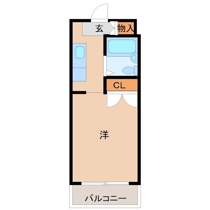 園田駅 徒歩9分 2階の物件間取画像