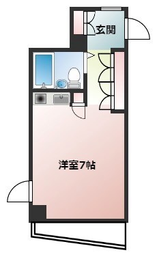 塚口駅 徒歩1分 9階の物件間取画像