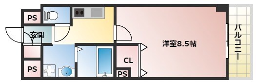 塚口駅 徒歩5分 1階の物件間取画像