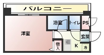 塚口駅 徒歩3分 5階の物件間取画像