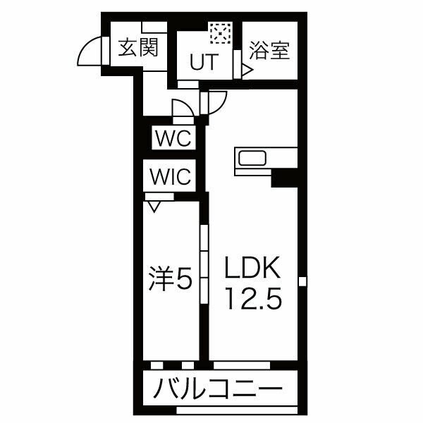 尼崎駅 徒歩5分 1階の物件間取画像