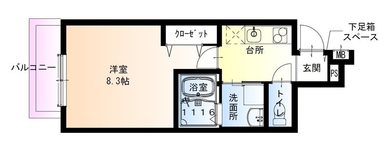 塚口駅 徒歩12分 2階の物件間取画像