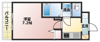 立花駅 徒歩12分 2階の物件間取画像