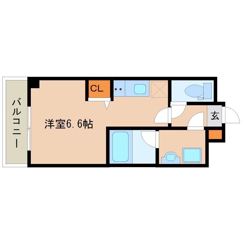 武庫之荘駅 徒歩8分 4階の物件間取画像