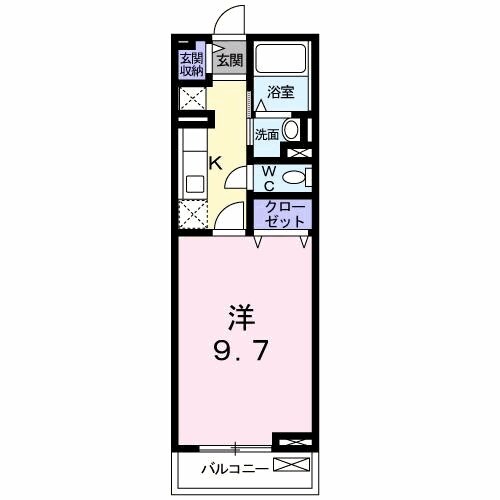 園田駅 徒歩25分 1階の物件間取画像