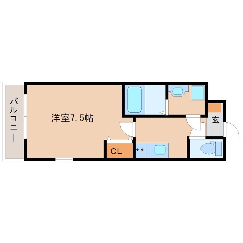 武庫之荘駅 徒歩9分 3階の物件間取画像