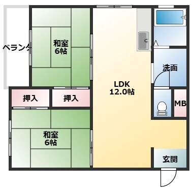 武庫之荘駅 徒歩20分 4階の物件間取画像