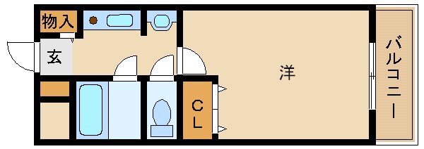 武庫之荘駅 徒歩7分 1階の物件間取画像