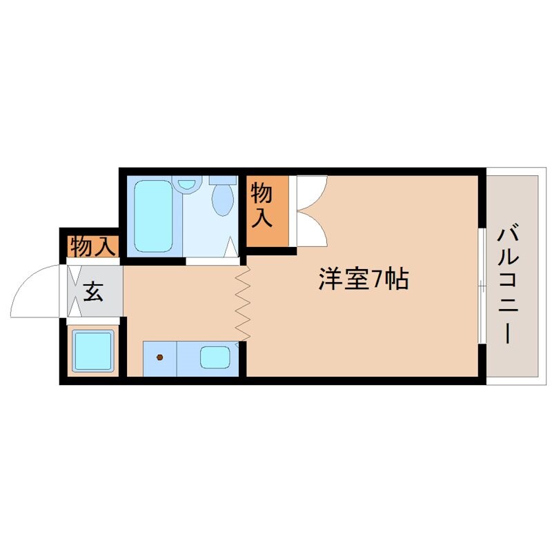 塚口駅 徒歩7分 2階の物件間取画像