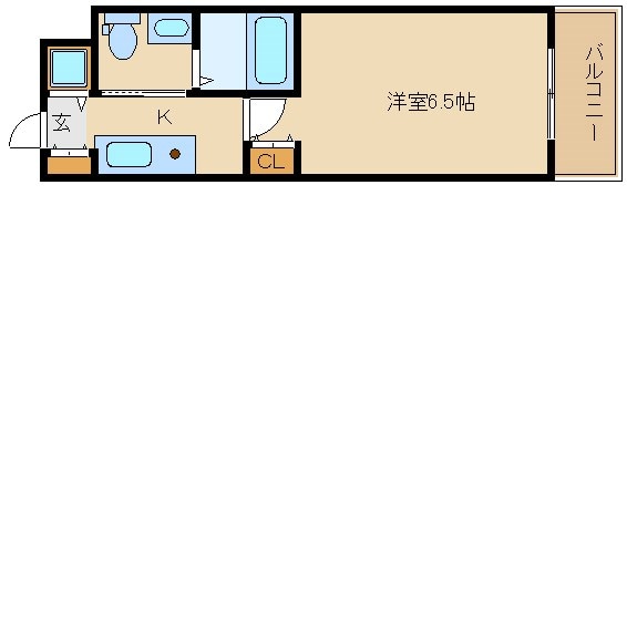 武庫之荘駅 徒歩15分 2階の物件間取画像