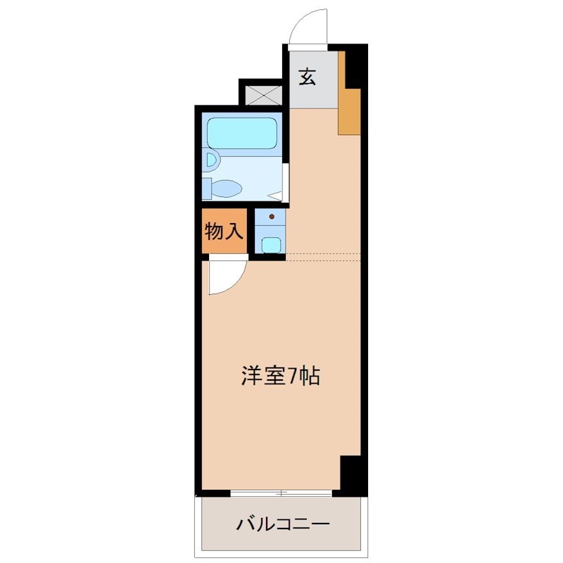 武庫之荘駅 徒歩8分 4階の物件間取画像