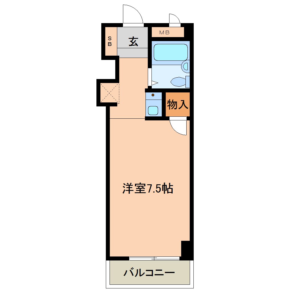 武庫之荘駅 徒歩8分 3階の物件間取画像