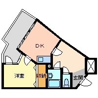 武庫之荘駅 徒歩8分 3階の物件間取画像