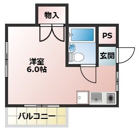 武庫之荘駅 徒歩6分 4階の物件間取画像