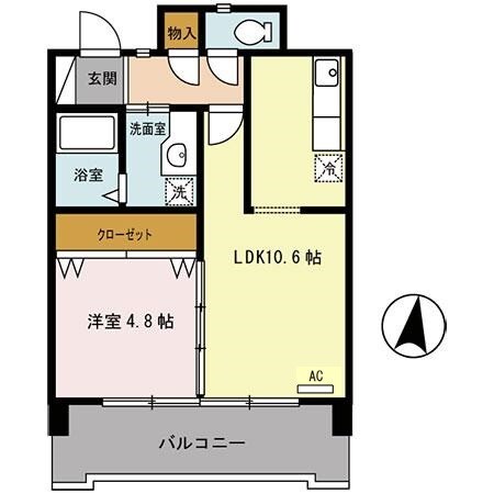 武庫之荘駅 徒歩11分 5階の物件間取画像