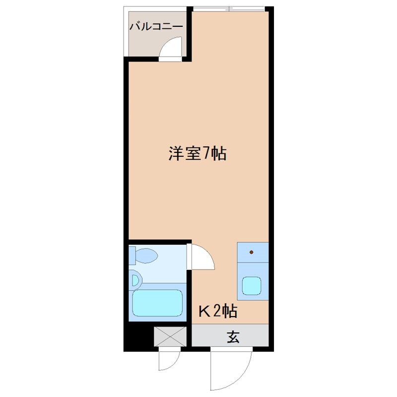 塚口駅 徒歩1分 4階の物件間取画像