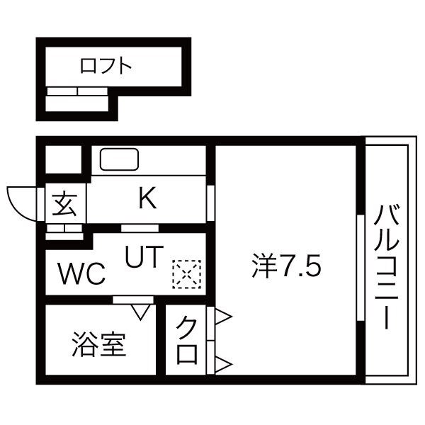 武庫之荘駅 徒歩7分 6階の物件間取画像