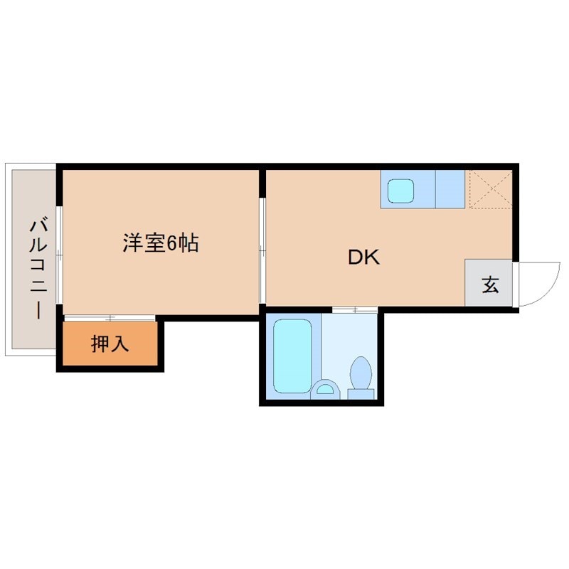 塚口駅 徒歩10分 3階の物件間取画像