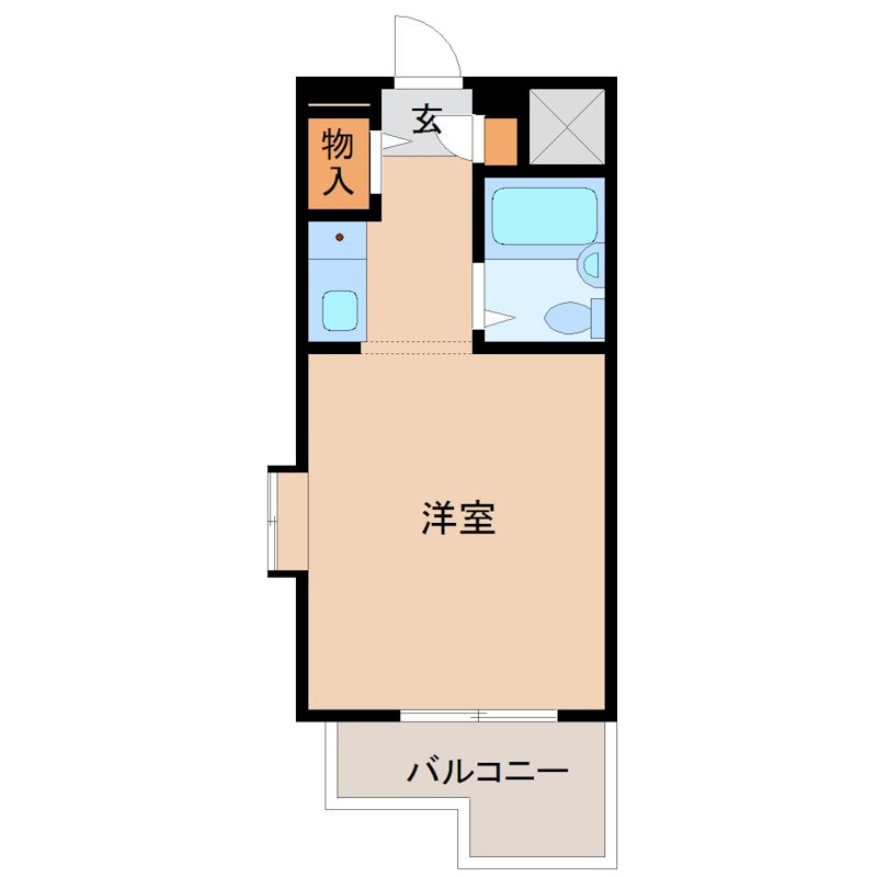 立花駅 徒歩5分 3階の物件間取画像