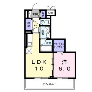 尼崎駅 徒歩20分 3階の物件間取画像