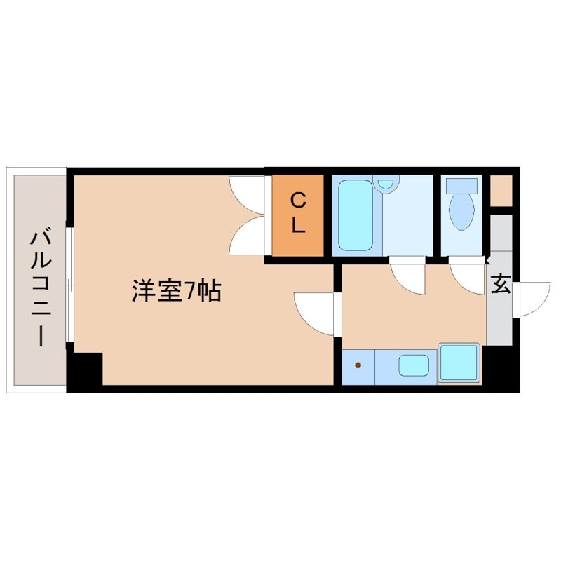 武庫之荘駅 徒歩2分 3階の物件間取画像