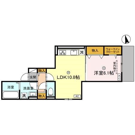 立花駅 徒歩9分 3階の物件間取画像