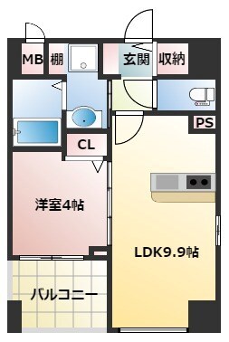 塚口駅 徒歩4分 7階の物件間取画像