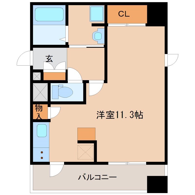 塚口駅 徒歩4分 3階の物件間取画像